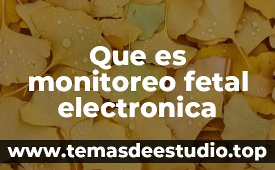Firma electronica avanzada obtencion que es 7 Que es monitoreo fetal electronica