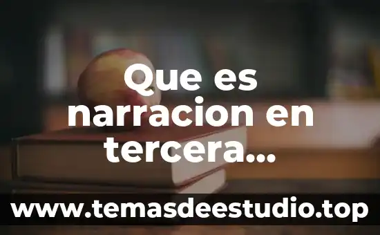 Que es una persona de color judia 3 Que es narracion en tercera persona