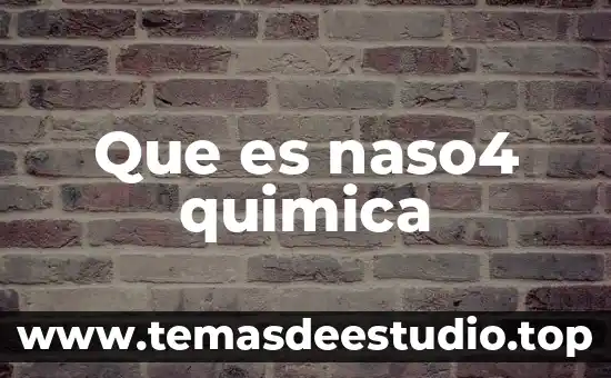 Qué es la molecularidad en cinética química 5 Que es naso4 quimica