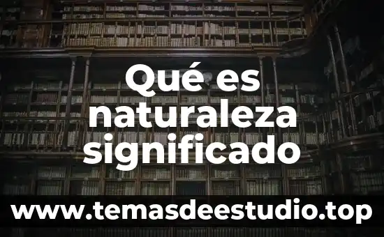 Que es paleozoica significado 4 Qué es naturaleza significado