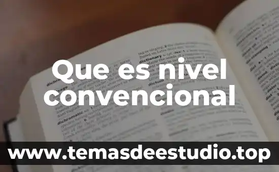 Que es nivel convencional