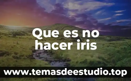 Qué es la obligación de hacer y no hacer 6 Que es no hacer iris