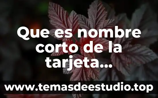 Qué es una tarjeta de débito boletinada Banorte 7 Que es nombre corto de la tarjeta liverpool