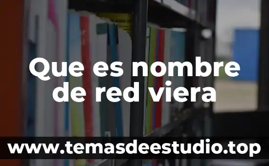 Que es la red ethernet y como funciona 8 Que es nombre de red viera