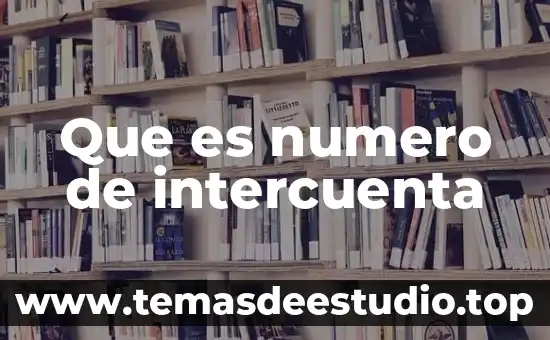 Qué es el número de registro fiscal 7 Que es numero de intercuenta