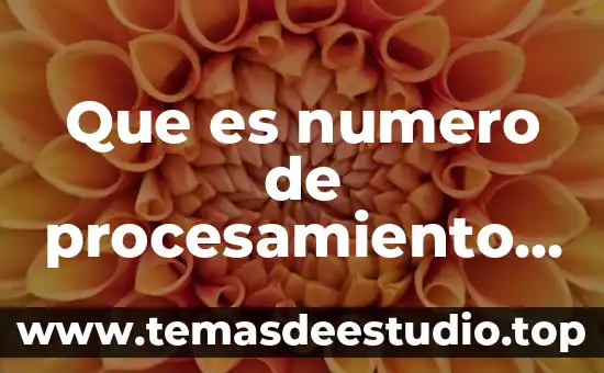 Qué es mol y número avogadro 3 Que es numero de procesamiento aba