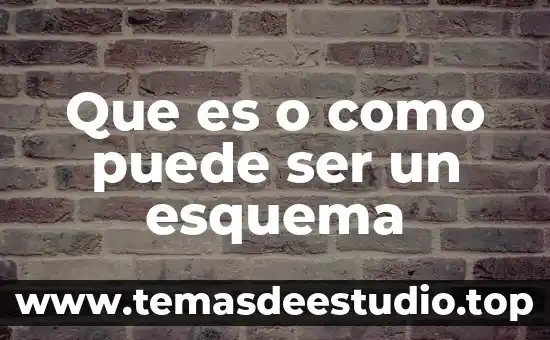 Que es ser largo 6 Que es o como puede ser un esquema