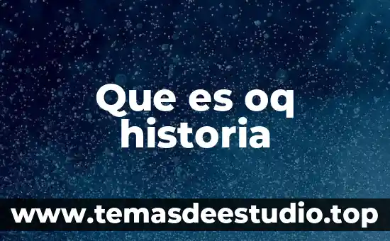 Que es zlm historia 7 Que es oq historia
