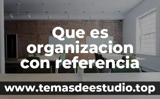 Que es un sistema referencia no inercial 7 Que es organizacion con referencia