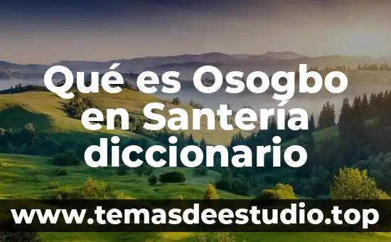 Qué es el perímetro o el área de una figura 7 Qué es Osogbo en Santería diccionario