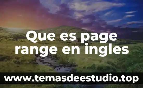 Animal en inglés que es el pigeon 5 Que es page range en ingles
