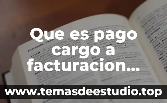 Que es reporte de facturacion para un periodo determinado 5 Que es pago cargo a facturacion telcel