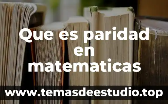 Que es pileta publica 7 Que es paridad en matematicas