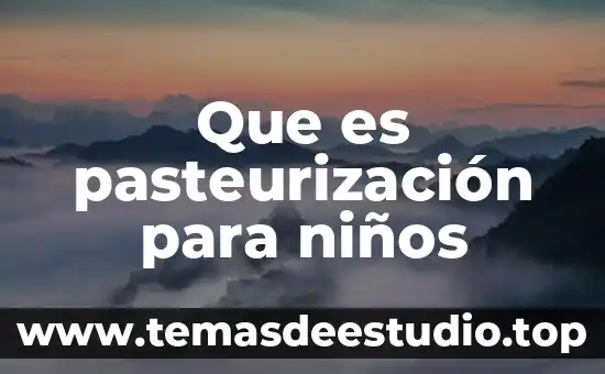 Que es un icono niños computacion 8 Que es pasteurización para niños