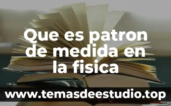 Que es una guia de autoestudio yahoo 4 Que es patron de medida en la fisica