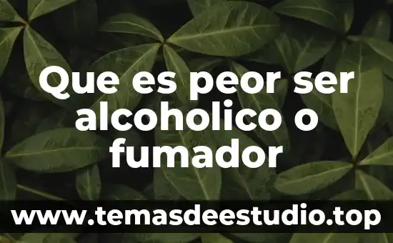 Que es peor ser engañado emocionalmente y sexualmente 7 Que es peor ser alcoholico o fumador
