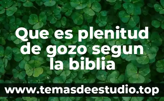 Que es preactivista según ackoff 5 Que es plenitud de gozo segun la biblia