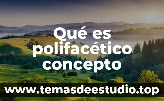 Concepto de que es un símbolo 5 Qué es polifacético concepto