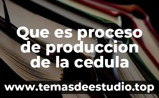Que es figura en psicologia 8 Que es proceso de produccion de la cedula