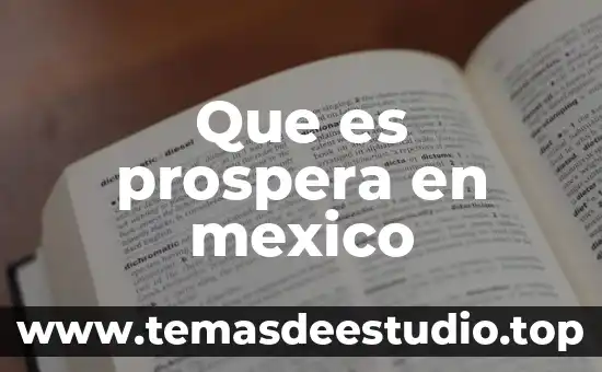 Que es patrimonio de la humanidad en mexico 6 Que es prospera en mexico