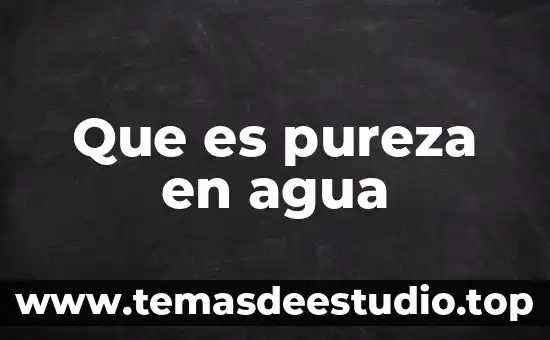 Que es el impresionismo movimiento artistico 5 Que es pureza en agua