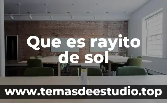 Que es el motivo de rotacion del sol o luna 3 Que es rayito de sol
