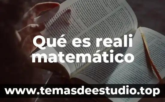 Abstracción verbal que es 7 Qué es reali matemático