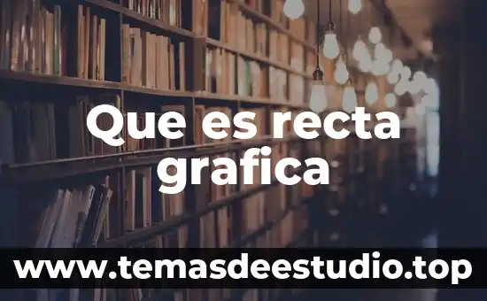 Que es un descendiente en linea recta 7 Que es recta grafica