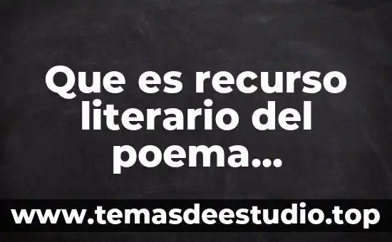 Que es un movimiento literario en bagon del rincon 3 Que es recurso literario del poema despedida