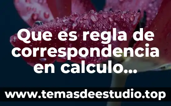 Que es violacion de correspondencia historia 8 Que es regla de correspondencia en calculo diferencial