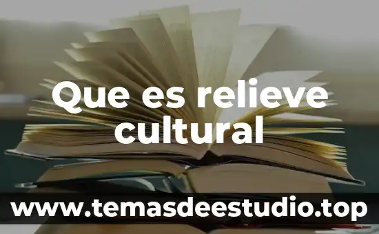 Libros que expliquen que es la paz 5 Que es relieve cultural
