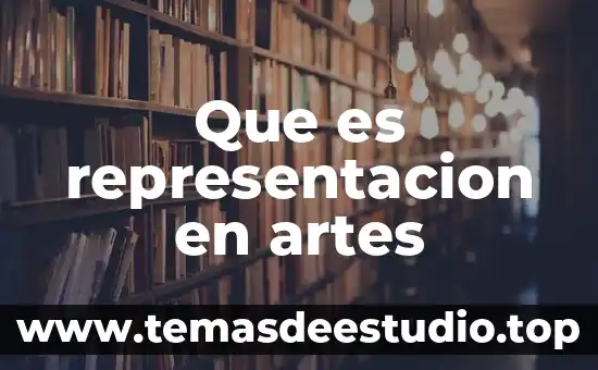 Que es un analisis de representación algebrarica 3 Que es representacion en artes