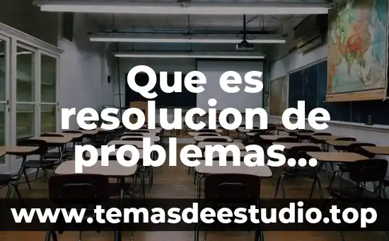 Que es resolucion de conflictos ejemplos 5 Que es resolucion de problemas scielo