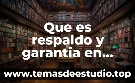 Qué es método de respaldo bases de datos slideshare 5 Que es respaldo y garantia en logica
