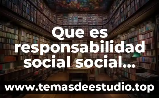 Que es estructura organizacional dinamica social 5 Que es responsabilidad social social uady