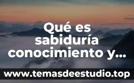 Que es la sabiduria segun pitagoras 6 Qué es sabiduría conocimiento y verdad
