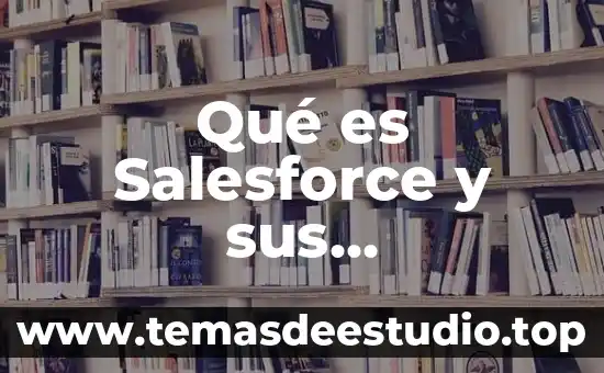 Qué es Salesforce y sus características