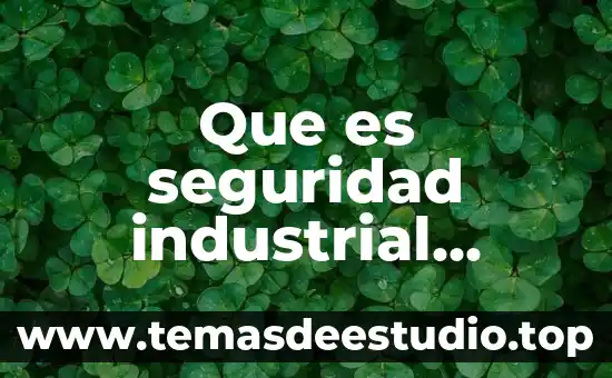 Qué es sociedad tradicional de México 3 Que es seguridad industrial maquinas herramientas