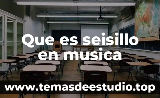 Que es seisillo en musica
