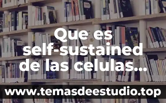 Qué es mieloma de células plasmáticas 5 Que es self-sustained de las celulas mittireas