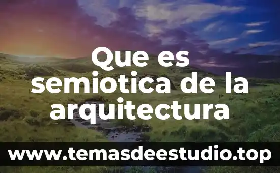 Qué es una cartucho glifo en arquitectura 5 Que es semiotica de la arquitectura