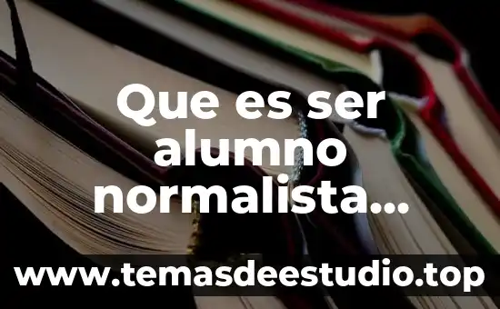 Que es ser profano 6 Que es ser alumno normalista texto