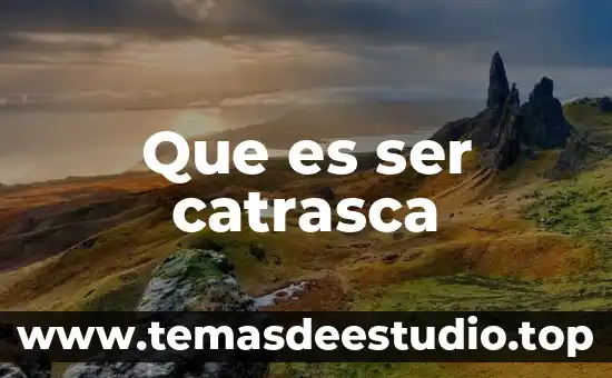 Que es ser densa significado 4 Que es ser catrasca