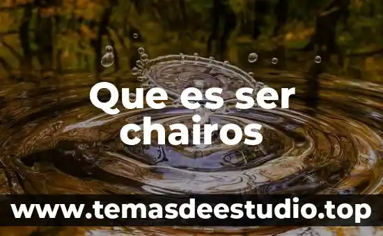 Que es ser un psicologo filosofia 6 Que es ser chairos
