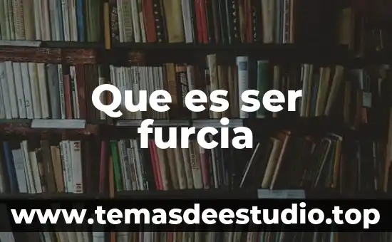Que es ser furcia