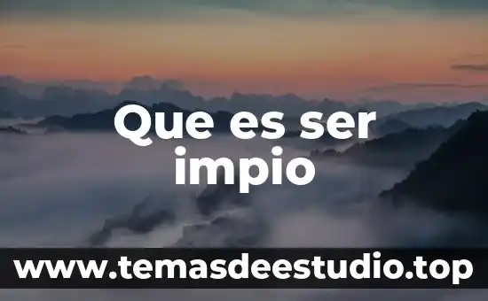 Qué es el peptidoglicano definición 6 Que es ser impio