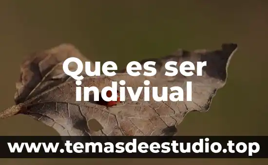 Que es ser opstinado 4 Que es ser indiviual