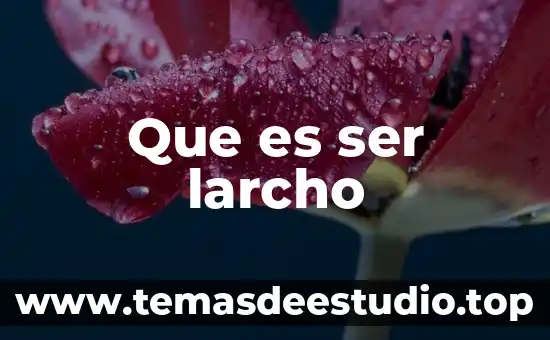 Que es ser agronomo o campesino 5 Que es ser larcho