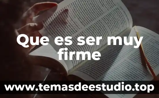 Que es ser fertil para naturaleza 5 Que es ser muy firme