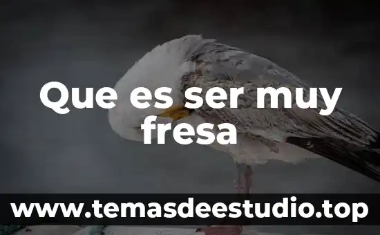 Que es ser una persona depresiva 7 Que es ser muy fresa